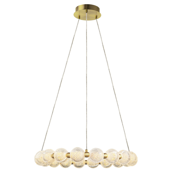 Light Prestige Lampa wisząca Diamond 18 18xLED CCT złota LP-2202/18P GD