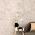 Light Prestige Lampa wisząca Diamond 3 3xLED CCT złota LP-2202/3P GD
