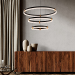 Light Prestige Lampa wisząca Plum 3 LED CCT czarna LP-0407/3P BK