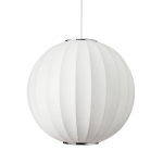 Step Into Design Lampa wisząca SILK biała 30 cm ST-2330-30