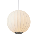 Step Into Design Lampa wisząca SILK biała 30 cm ST-2330-30