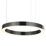 Step Into Design Lampa wisząca CIRCLE 40+100 LED tytanowa na 1 podsufitce ST-8848-40+100 black