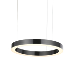 Step Into Design Lampa wisząca CIRCLE 40+100 LED tytanowa na 1 podsufitce ST-8848-40+100 black