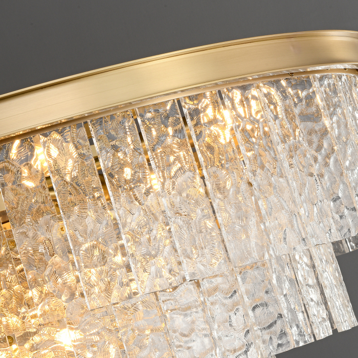 Step Into Design Lampa wisząca ICELAND biała 60 cm ST-6308-6