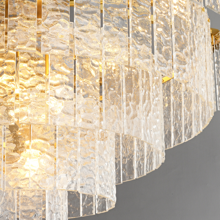 Step Into Design Lampa wisząca ICELAND biała 60 cm ST-6308-6