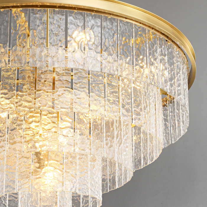 Step Into Design Lampa wisząca ICELAND biała 60 cm ST-6308-6