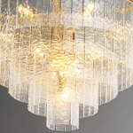 Step Into Design Lampa wisząca ICELAND biała 60 cm ST-6308-6