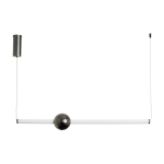 Step Into Design Lampa wisząca O-LINE LED 93 cm czarna ST-1688L-BK