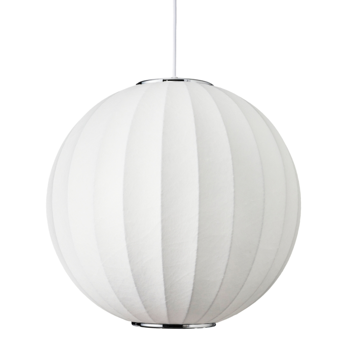 Step Into Design Lampa wisząca SILK biała 40 cm ST-2330-40