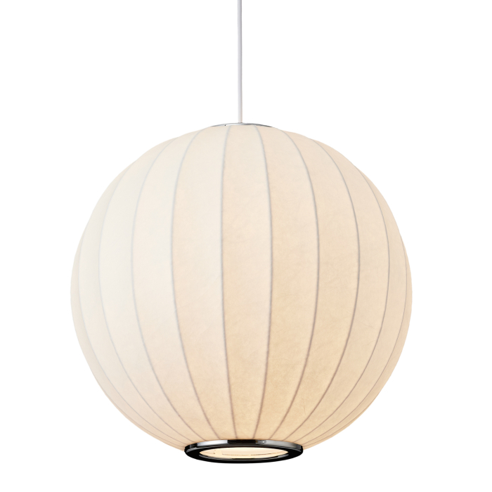 Step Into Design Lampa wisząca SILK biała 40 cm ST-2330-40