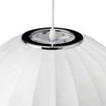 Step Into Design Lampa wisząca SILK biała 40 cm ST-2330-40