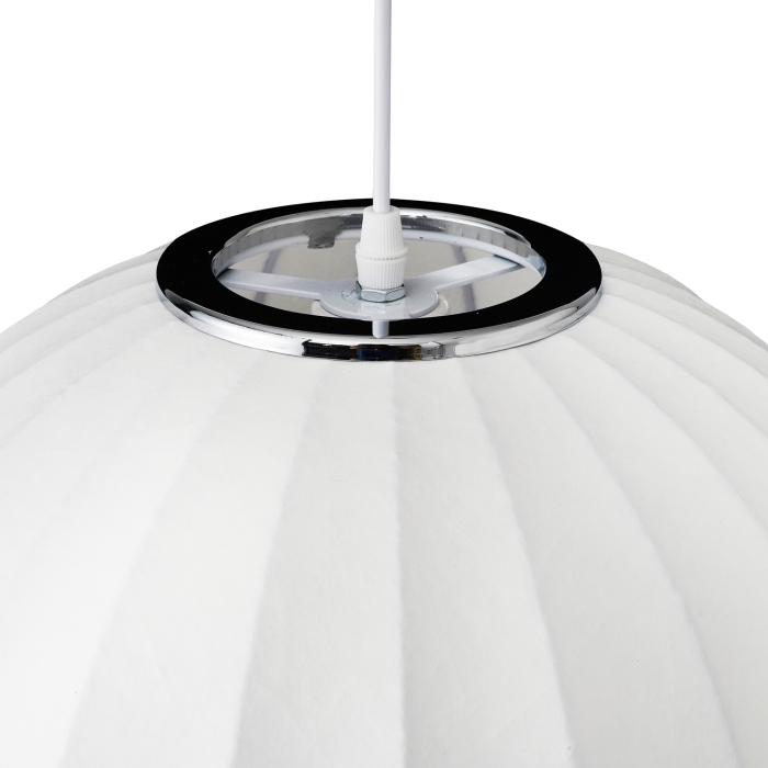 Step Into Design Lampa wisząca SILK biała 40 cm ST-2330-40