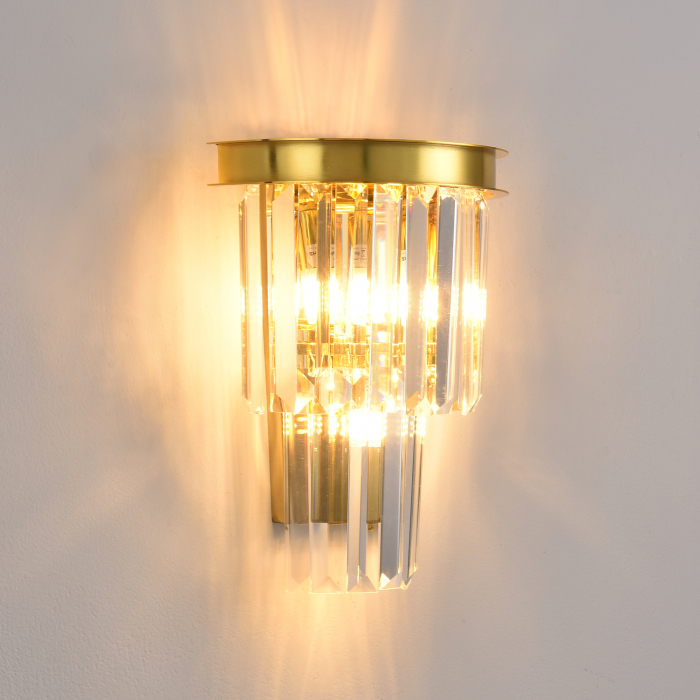 Step Into Design Lampa ścienna SPLENDORE złota 20 cm DN915-W