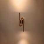Step Into Design Lampa ścienna MYK LED miedziana 42 cm DB4062