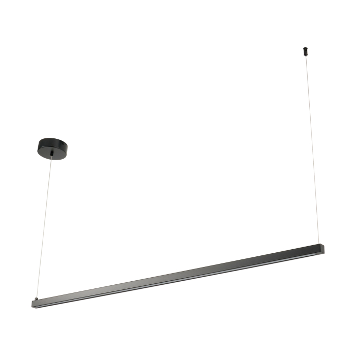 Step Into Design Lampa wisząca BEAM-120 LED czarna 120 cm ST-8960-L120 black