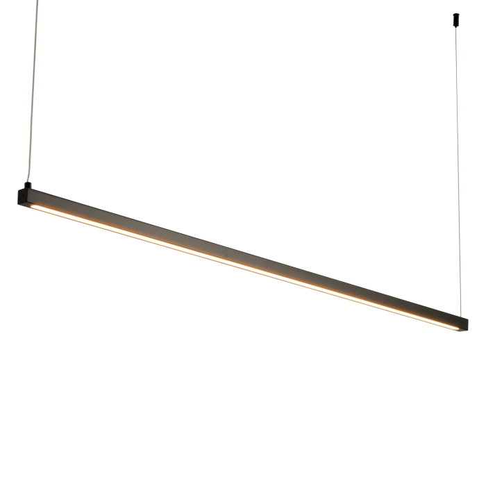 Step Into Design Lampa wisząca BEAM-120 LED czarna 120 cm ST-8960-L120 black