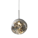 Step Into Design Lampa wisząca GLAM L srebrna 38 cm MP-1239-380 chrome