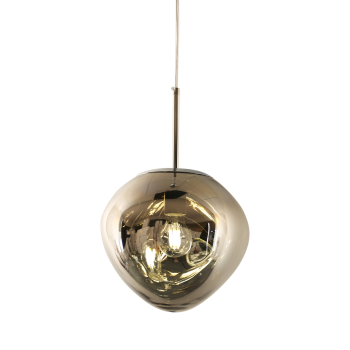 Step Into Design Lampa wisząca GLAM L srebrna 38 cm MP-1239-380 chrome