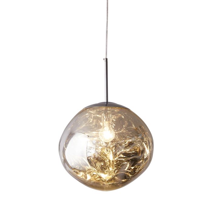Step Into Design Lampa wisząca GLAM L srebrna 38 cm MP-1239-380 chrome