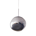 Step Into Design Lampa wisząca GLAM L srebrna 38 cm MP-1239-380 chrome