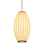 Step Into Design Lampa wisząca SILK BARREL biała 60 cm ST-2335-30