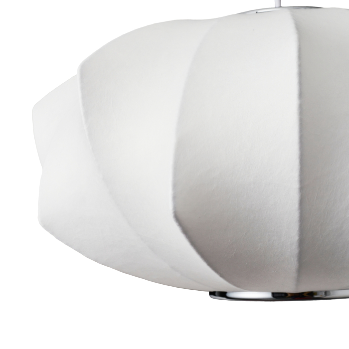 Step Into Design Lampa wisząca SILK V-shape biała 45 cm ST-2331-45