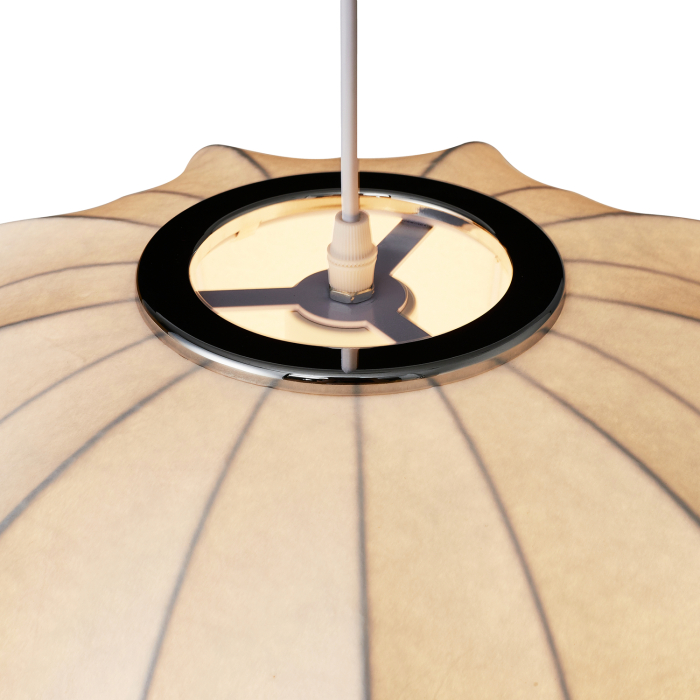 Step Into Design Lampa wisząca SILK V-shape biała 45 cm ST-2331-45