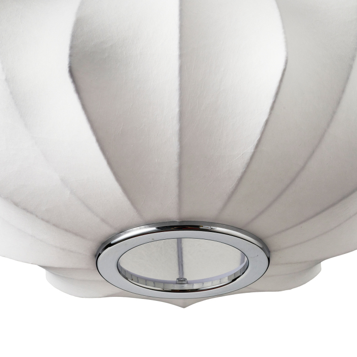 Step Into Design Lampa wisząca SILK V-shape biała 45 cm ST-2331-45