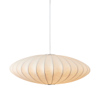 Step Into Design Lampa wisząca SILK FLAT biała 50 cm ST-2328-50