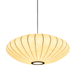 Step Into Design Lampa wisząca SILK FLAT biała 50 cm ST-2328-50