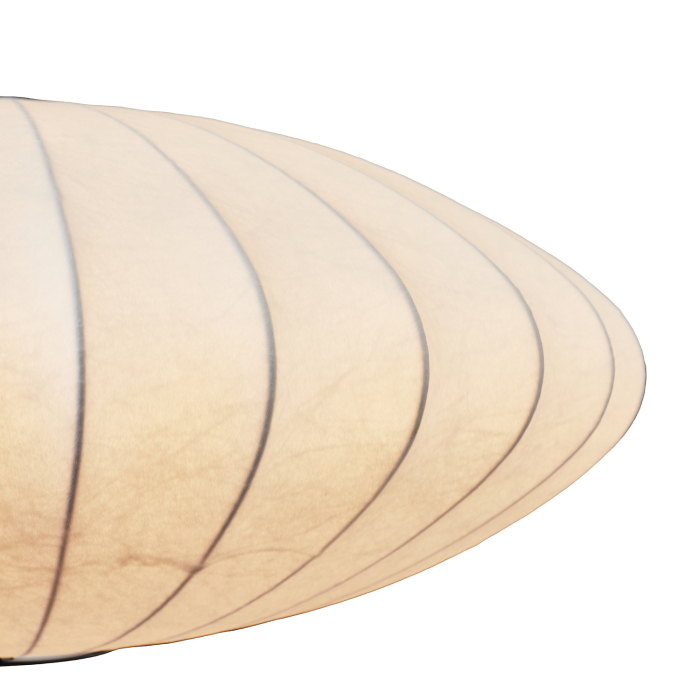 Step Into Design Lampa wisząca SILK FLAT biała 50 cm ST-2328-50