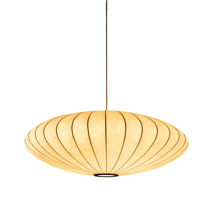 Step Into Design Lampa wisząca SILK FLAT biała 50 cm ST-2328-50