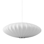 Step Into Design Lampa wisząca SILK FLAT biała 50 cm ST-2328-50