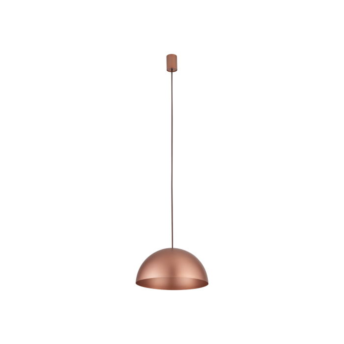 Nowodvorski HEMISPHERE SUPER S  Sufitowa Wisząca Max moc 12W only LED GX53 Satynowa miedź 10617