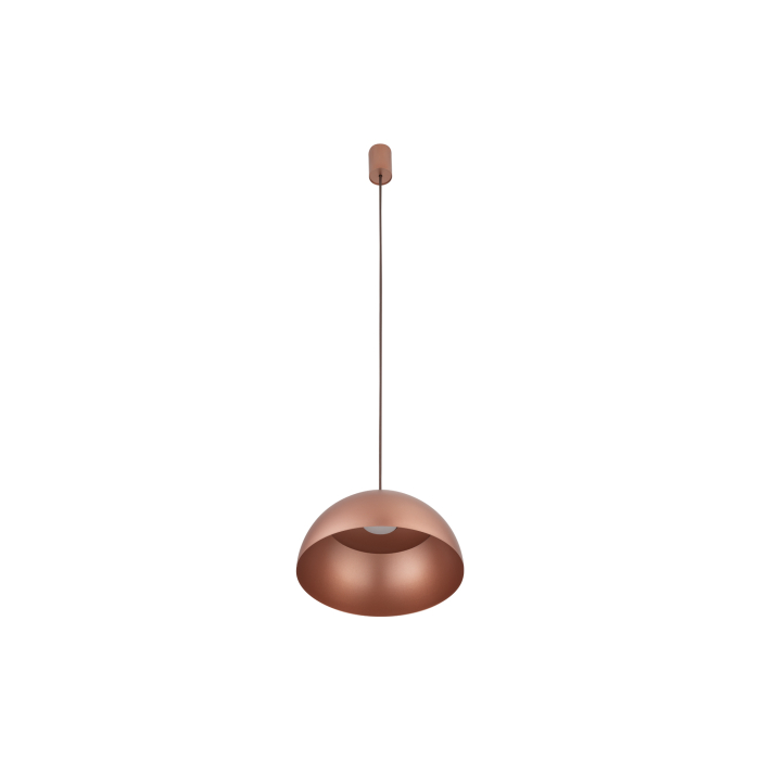 Nowodvorski HEMISPHERE SUPER S  Sufitowa Wisząca Max moc 12W only LED GX53 Satynowa miedź 10617