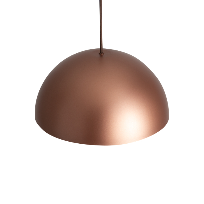 Nowodvorski HEMISPHERE SUPER S  Sufitowa Wisząca Max moc 12W only LED GX53 Satynowa miedź 10617