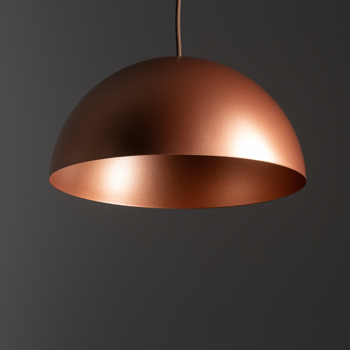 Nowodvorski HEMISPHERE SUPER S  Sufitowa Wisząca Max moc 12W only LED GX53 Satynowa miedź 10617