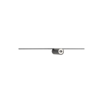 Nowodvorski SPIN LED S  Ścienna Kinkiet obrazowe Max moc 10W LED 4000K Czarny 10620