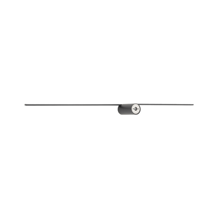 Nowodvorski SPIN LED M  Ścienna Kinkiet obrazowe Max moc 14W LED 4000K Czarny 10621