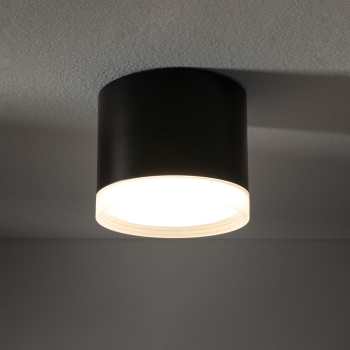 Nowodvorski SILBA  Spot Natynkowa Max moc 12W only LED GX53 Czarny 10477