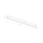 Nowodvorski LVM FOCUS LED 15W 4000K System konfigurowalny LVM Track System Lampa LED Max moc 15W LED 4000K Czarny 10643