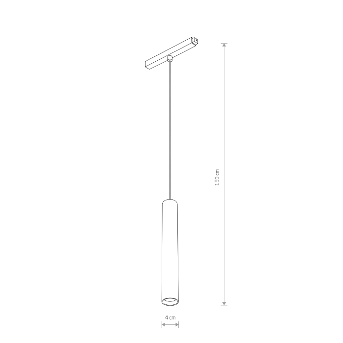 Nowodvorski LVM ROLLER LED 9W 4000K System konfigurowalny LVM Track System Lampa LED Max moc 9W LED 4000K Czarny 10652