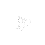 Nowodvorski LVM SPOT LED 9W 4000K System konfigurowalny LVM Track System Lampa LED Max moc 9W LED 4000K Czarny 10656