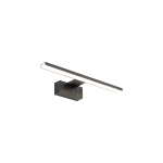 Nowodvorski CEZANNE LED S  Ścienna Kinkiet obrazowe Max moc 8W LED 3000K Czarny 10668