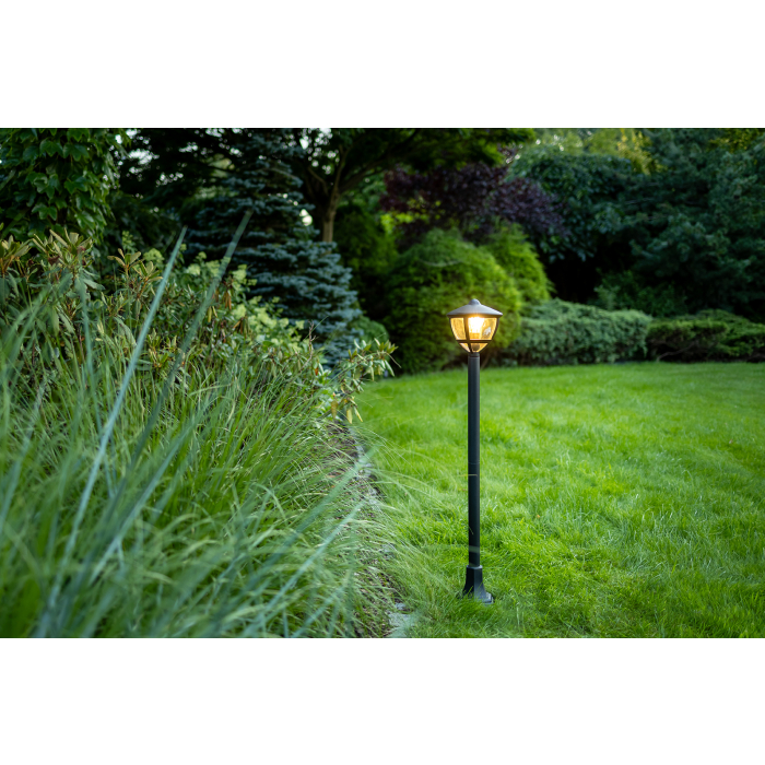 Nowodvorski AMELIA Zewnętrzna  Słupek Max moc 10W only LED E27 Czarny 10497