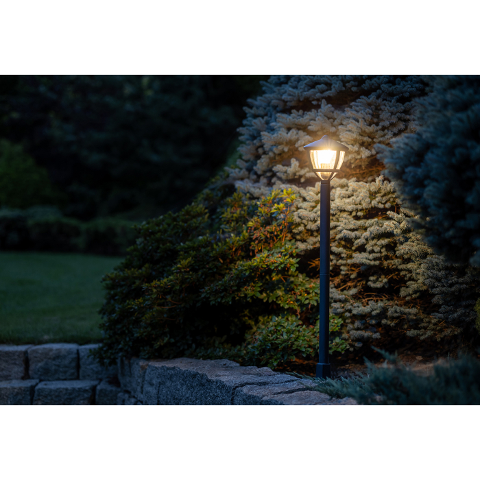 Nowodvorski AMELIA Zewnętrzna  Słupek Max moc 10W only LED E27 Czarny 10497