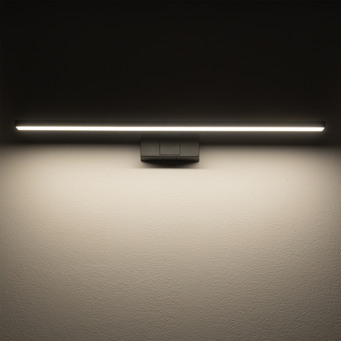 Nowodvorski CEZANNE LED M  Ścienna Kinkiet obrazowe Max moc 12W LED 3000K Czarny 10670