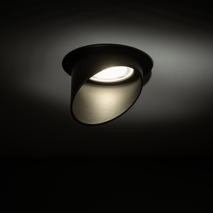 Nowodvorski SOLTA  Spot Podtynkowa Max moc 10W only LED GU10 Czarny 10491