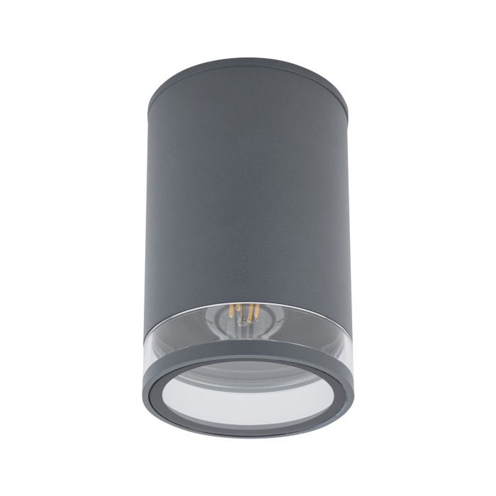 Nowodvorski ROCK  PRO Zewnętrzna  Sufitowa Plafon Max moc 25W only LED E27 Grafitowy 10687