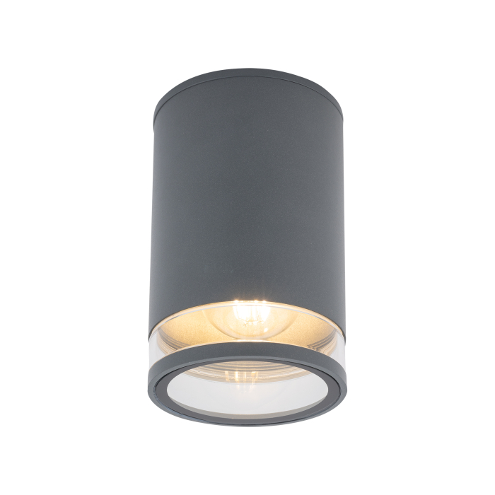 Nowodvorski ROCK  PRO Zewnętrzna  Sufitowa Plafon Max moc 25W only LED E27 Grafitowy 10687